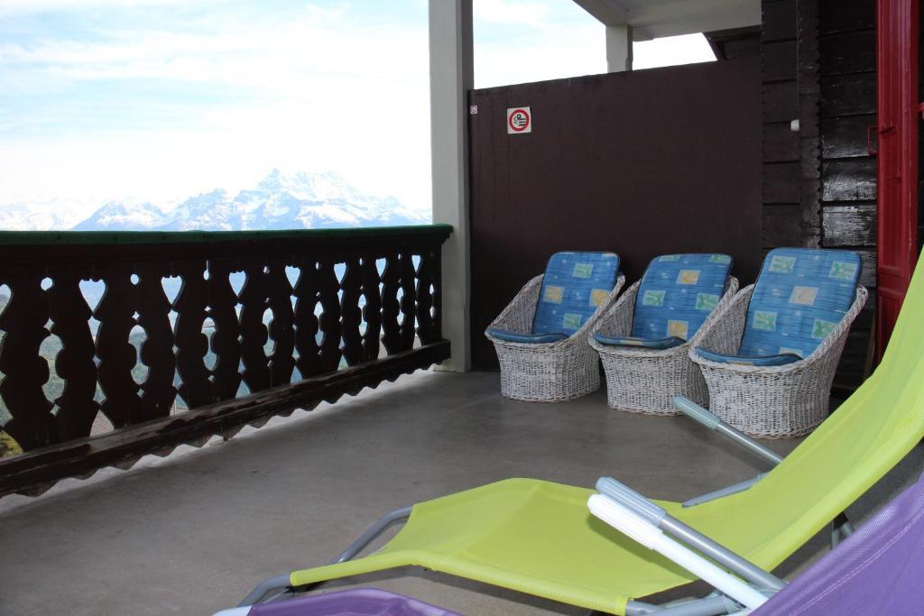 Les Airelles Bed And Breakfast Leysin Exterior photo