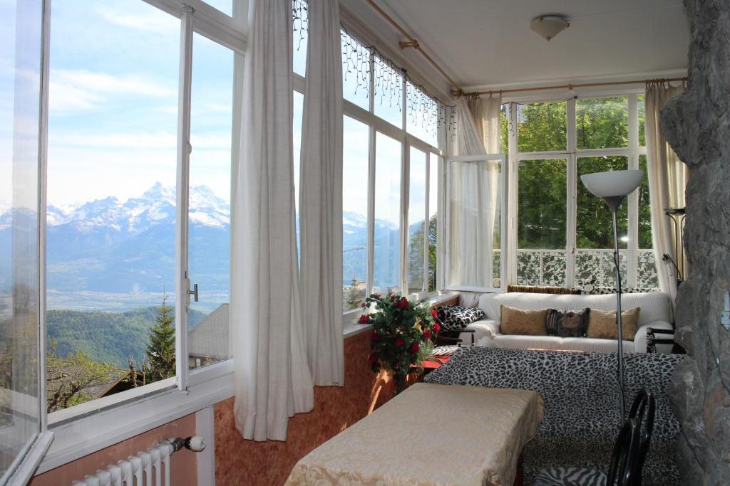 Les Airelles Bed And Breakfast Leysin Exterior photo