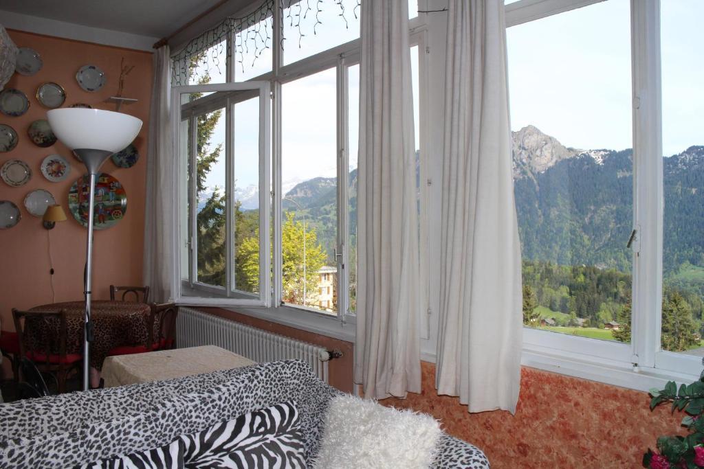 Les Airelles Bed And Breakfast Leysin Exterior photo